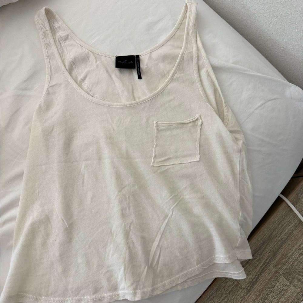 Urban Outfitters Cream Tank Top